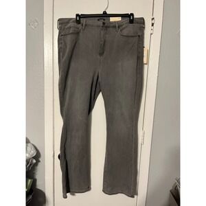 NYDJ Billie Slim Bootcut Jeans Parade Grey High Rise Sure Stretch 20W WAEV2880